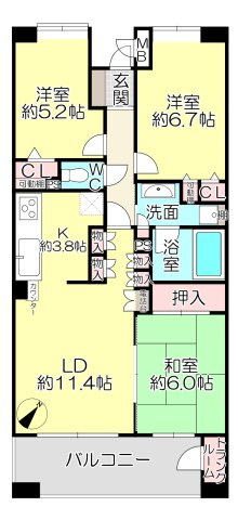 中古マンション　バンベール向山公園