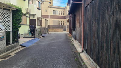 【前面道路含む現地写真】 | 西宮市　西波止町　中古戸建