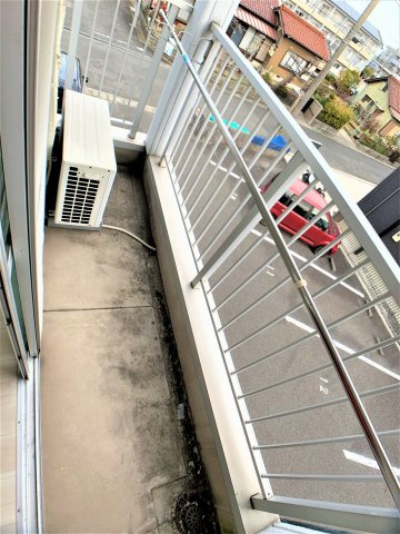 コーポYOU　A棟のバルコニー