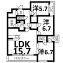 【間取り】