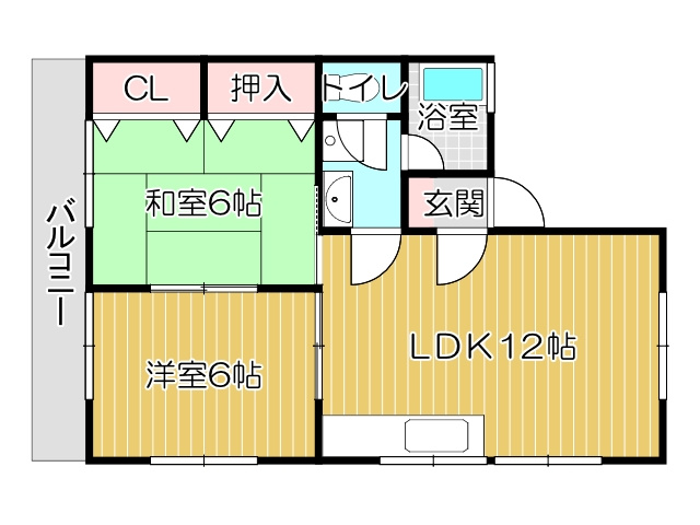 コーユー鷹見台A棟の間取り
