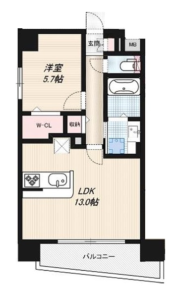 Gioia Soleの間取り