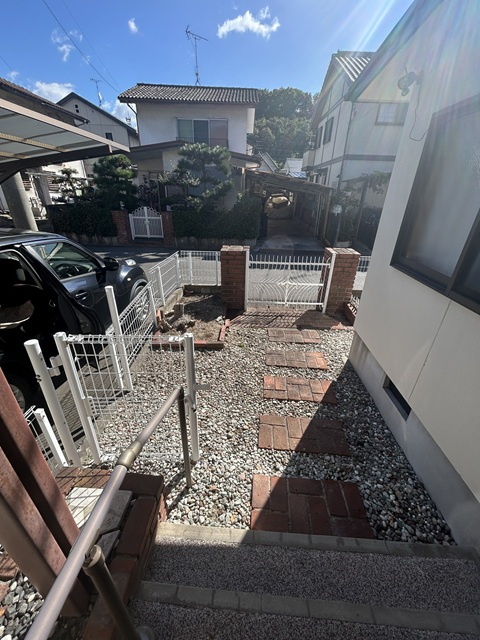 岡山市東区鉄のその他|玄関ポーチ