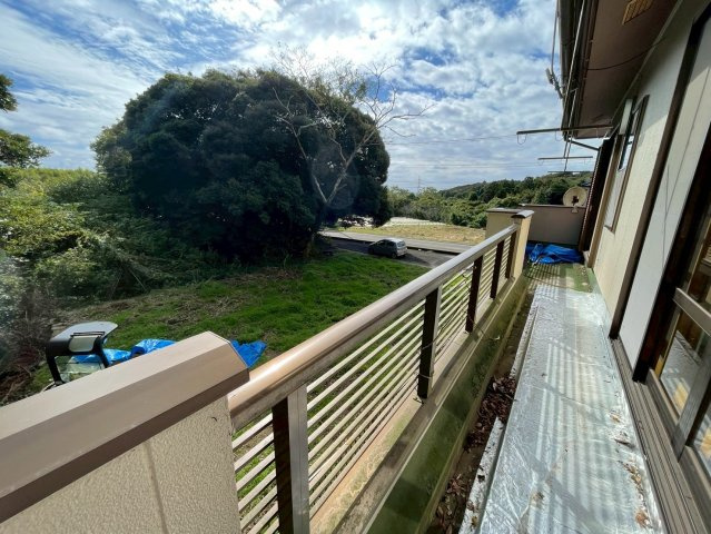 潮来市小泉　中古戸建のバルコニー