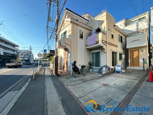 中古戸建　茅ヶ崎市松林1丁目の前面道路含む現地写真