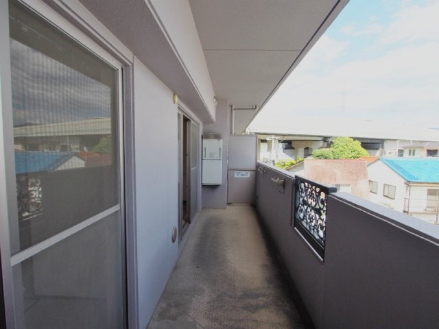 ハートランド大町のバルコニー