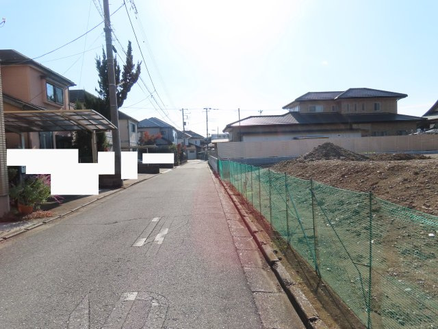 川越市小堤売地の前面道路含む現地写真