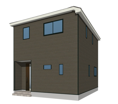 【外観パース】 | 玉里団地3丁目戸建て　第19-2号棟 | ※外観イメージです