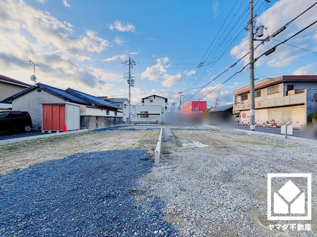 草津市上笠3丁目　1期1号地の外観|11月6日　現地写真更新