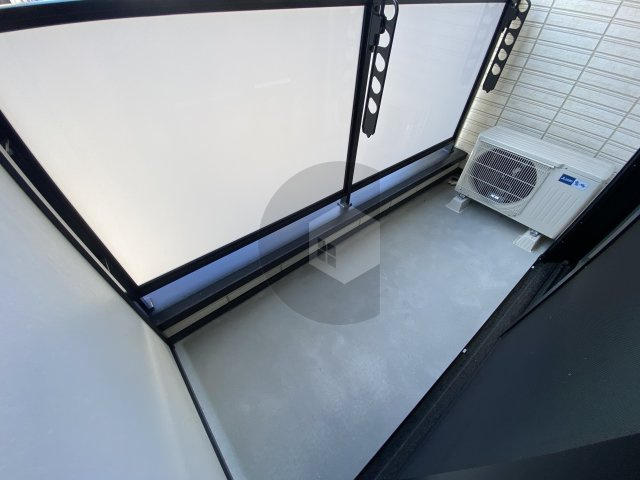 ディーポルタ・アレグリアのバルコニー