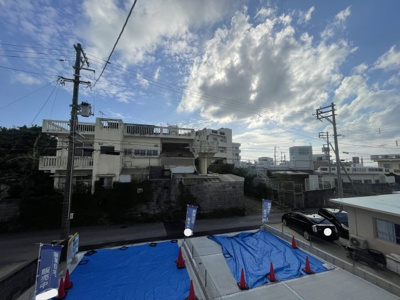 【展望】 | 沖縄市南桃原（全2棟）ラストB号棟 | B号棟　眺望良好♪