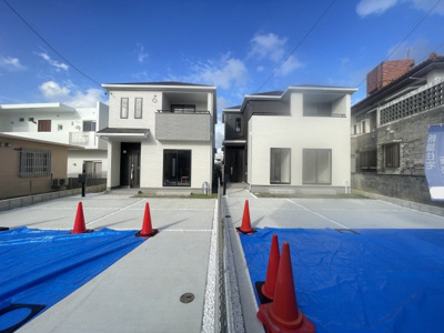 【外観】 | 沖縄市南桃原（全2棟）ラストB号棟 | B号棟　　駐車4台可♪