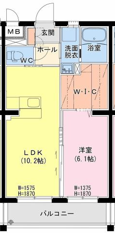 デイライト ヒルズの間取り