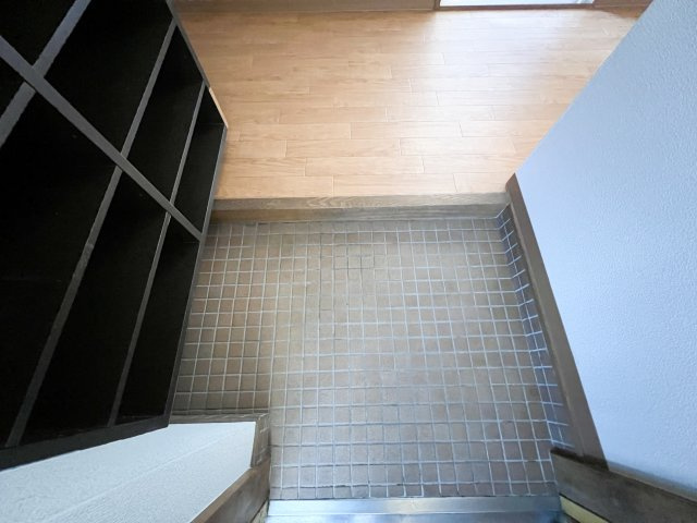 あぞのハイツの玄関