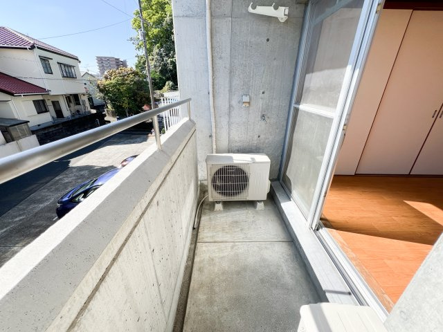 あぞのハイツのバルコニー