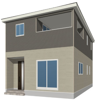 田野町南原 第4　１号棟の外観パース