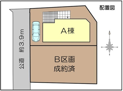 【区画図】 | 藤沢市亀井野Ⅳ 新築戸建 全2棟