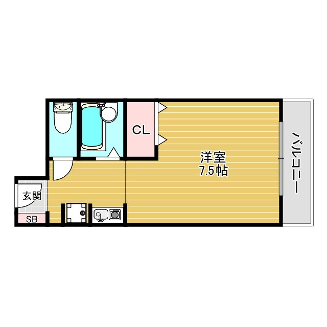 前羽ビルの間取り