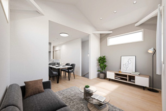 【居間・リビング】 | 右京区太秦森ケ東町 | イメージパース