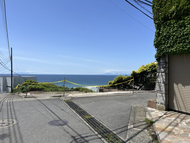 オーシャンビュー！目の前に海が広がる角地の絶景物件の展望