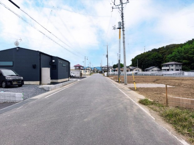BLOOMING GARDEN　本庄市児玉町児玉の前面道路含む現地写真