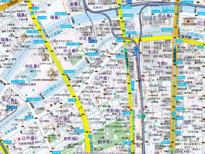 【地図】 | フォレシティ肥後橋