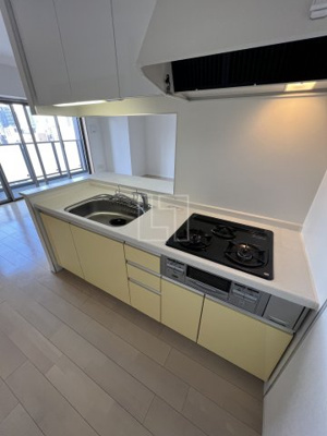 【キッチン】 | グランルージュ谷町六丁目 | グランルージュ谷町六丁目　システムキッチン