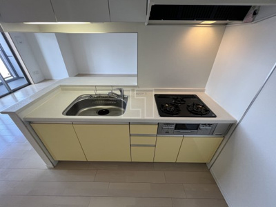 【キッチン】 | グランルージュ谷町六丁目 | グランルージュ谷町六丁目　システムキッチン