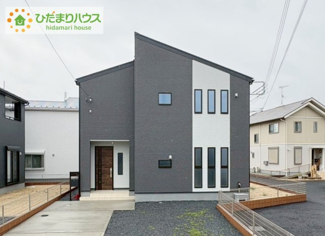 那珂市菅谷16期　新築戸建　2号棟の外観|是非一度、ご家族そろってご内覧ください♪