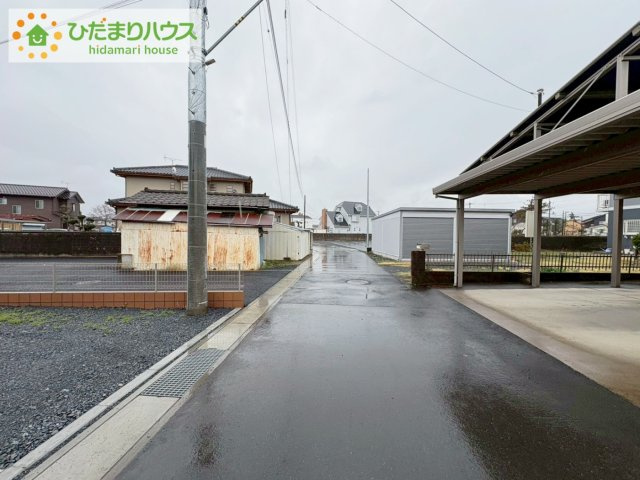 那珂市菅谷16期　新築戸建　2号棟の前面道路含む現地写真|今から見たいも大歓迎！お気軽にお問い合わせください☆彡