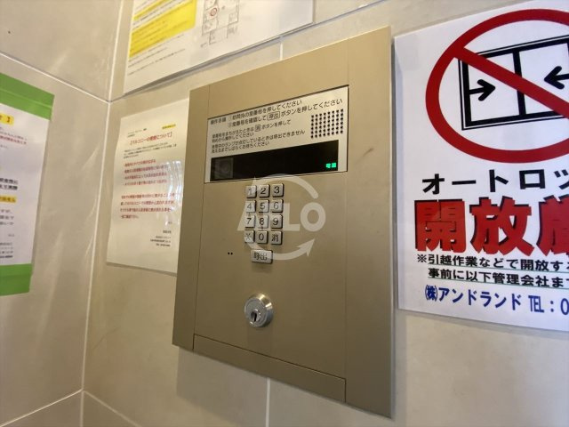 Mv.imp大阪鶴橋のセキュリティ|BADGE鶴橋　オートロック