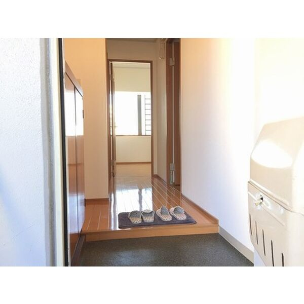 メゾン豊新の玄関