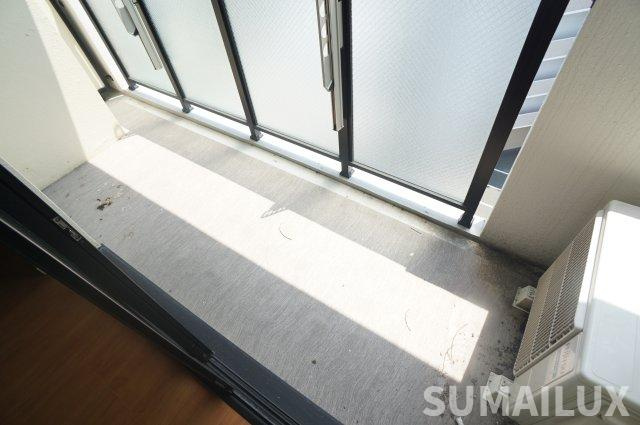 熊本市中央区水前寺４丁目の賃貸マンションのバルコニー