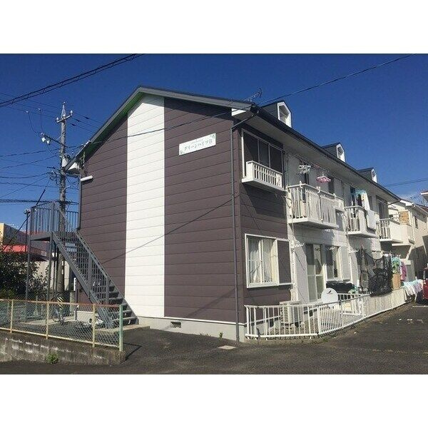 グリーンハイツＢの外観