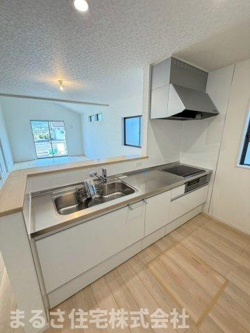 田野町南原第4　2号棟のキッチン