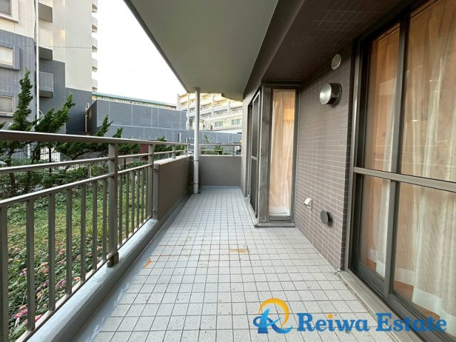 ライオンズガーデン湘南緑が浜のバルコニー