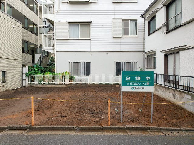 宅地分譲［練馬区豊玉北５丁目］の前面道路含む現地写真