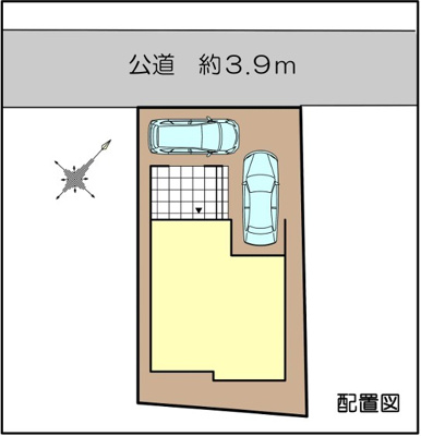 【区画図】 | 藤沢市鵠沼桜が岡1丁目Ⅳ 新築戸建 全1棟