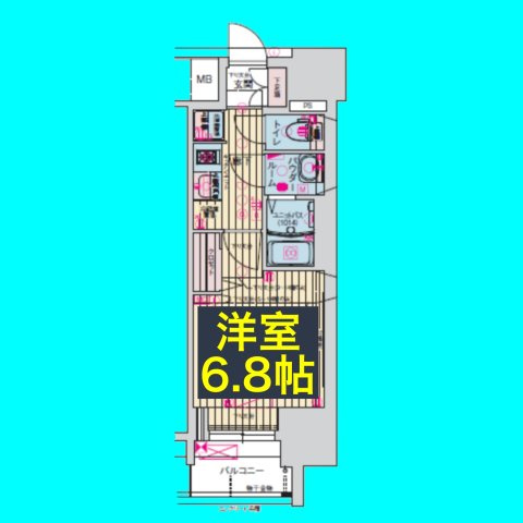 プレサンス大曽根駅前ファーストの間取り