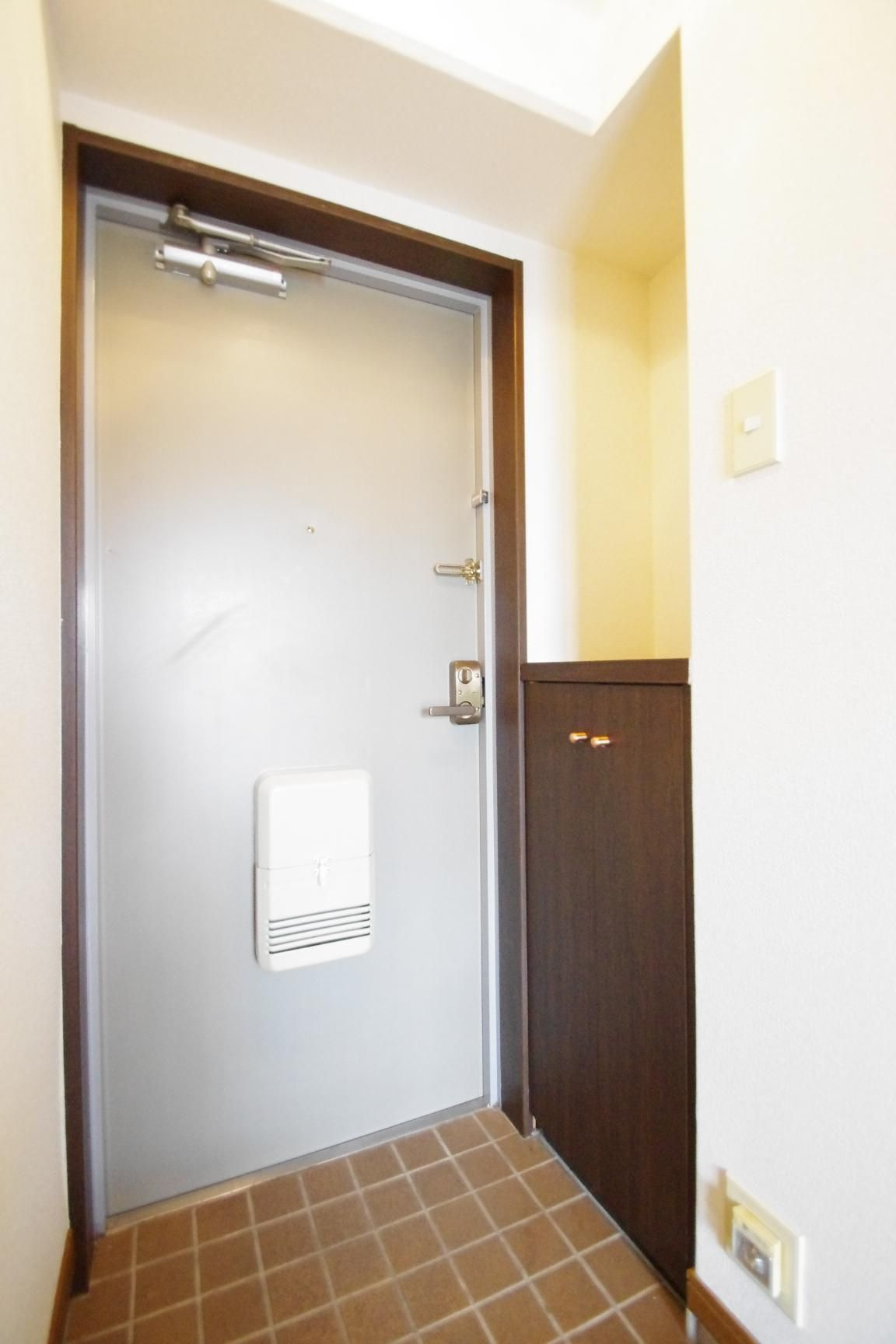 熊本市中央区新屋敷１丁目のアパートのセキュリティ