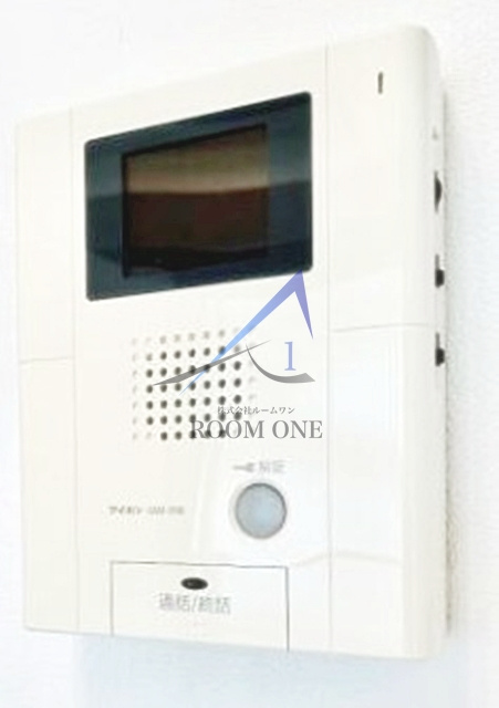 八景舎高円寺南Ｂのセキュリティ|モニター付きインターホンです。