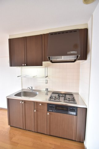 大阪市城東区関目６丁目の賃貸マンションのキッチン