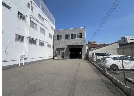 瓜破2丁目倉庫事務所の外観