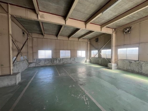 瓜破2丁目倉庫事務所の内装