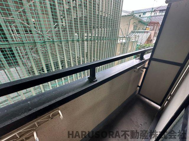 守口市金下町１棟マンションのバルコニー