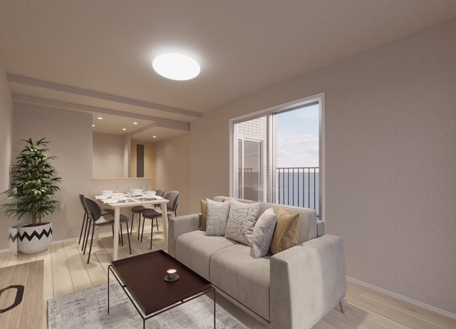 板橋区小茂根3丁目　コスモ小竹向原ガーデンフォルム　角部屋×新規リフォームの外観