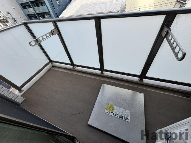 RIDGEガーデン江坂Ⅱのバルコニー