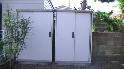 【設備】 | ハイマート | 屋外物置があるので、冬タイヤ等が収納出来て便利ですね。