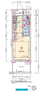 【間取り】 | プレサンス神戸セレスティア