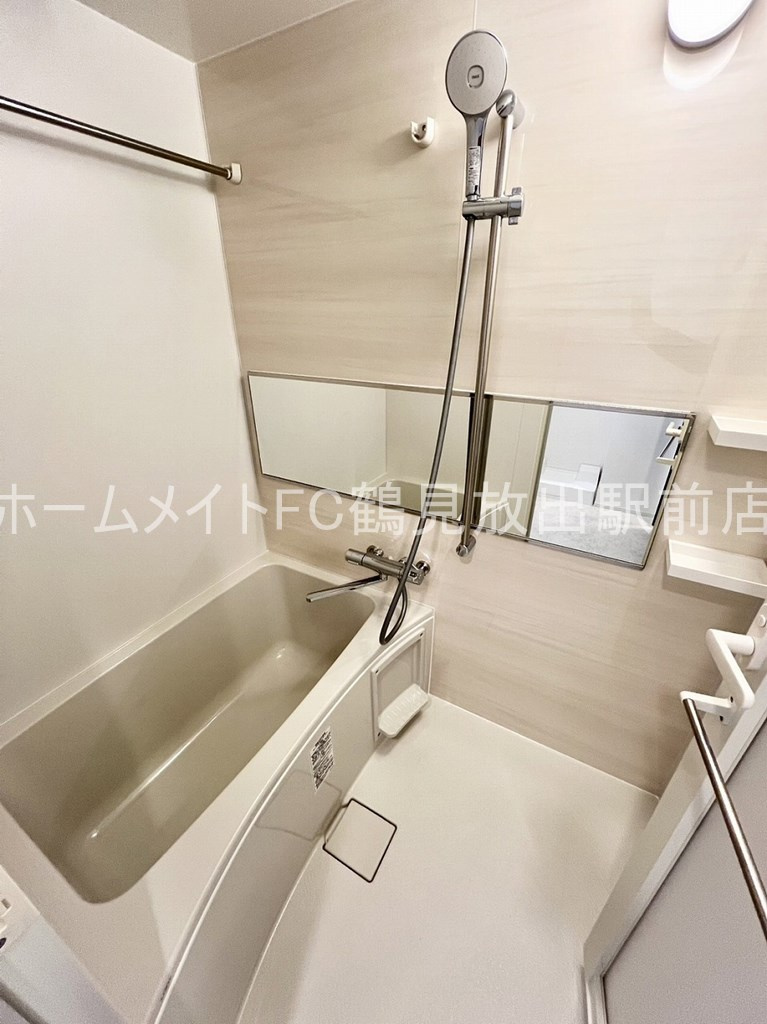 東大阪市高井田西６丁目の賃貸マンションの浴室